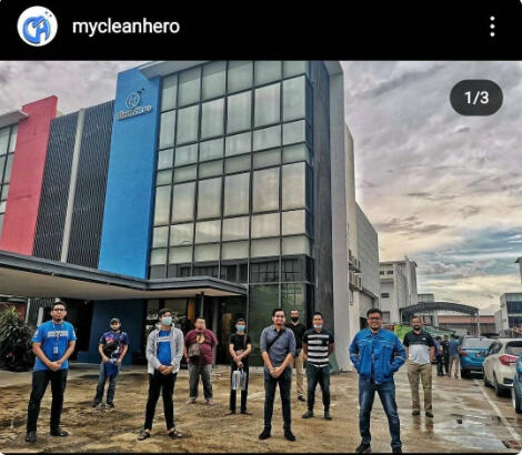 Photo with Cleanhero